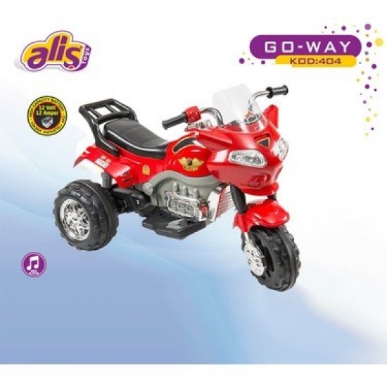 Aliş Go-Way 404 Akülü Araba Kırmızı