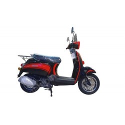 Falcon Turtle 50cc Scooter Motosiklet Kırmızı