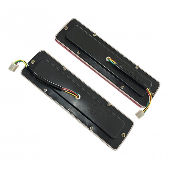 Elektrikli 3 Tekerlekli Kasalı Stop Sağ Sol Komple Led Model ( 29.5 -8.5 Cm )