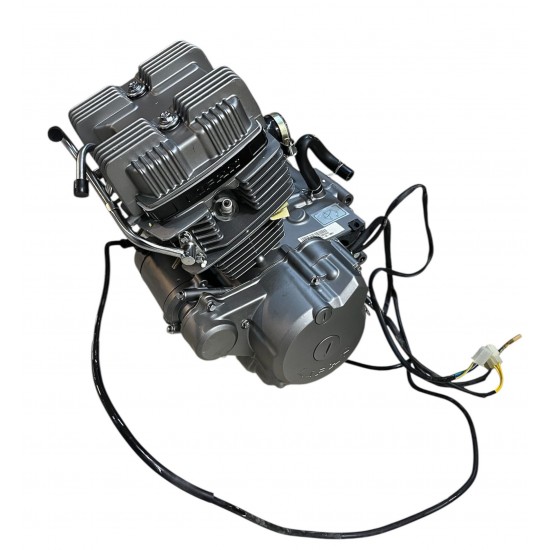 Kelle Alt Motor Komple Chooper 125 Cift Silindir