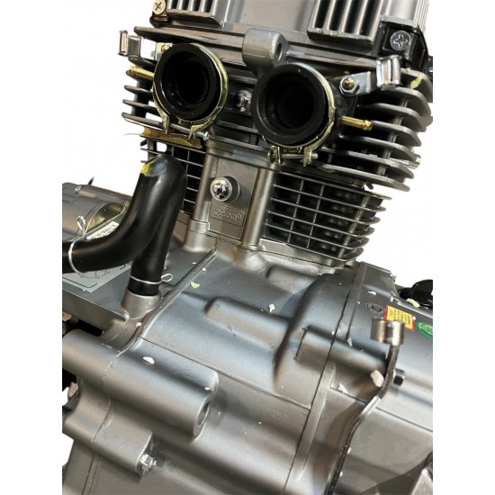 Kelle Alt Motor Komple Chooper 125 Cift Silindir