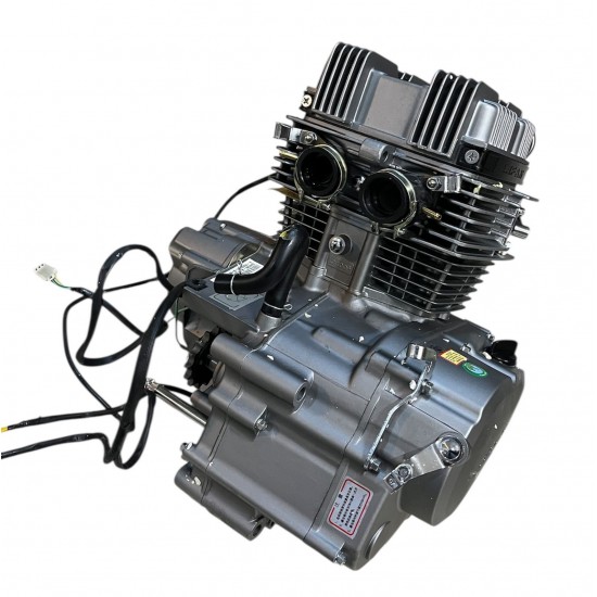 Kelle Alt Motor Komple Chooper 125 Cift Silindir
