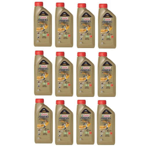 Yağ Castrol Power 1 10w40 4t 1l 12 Adet ( Üretim 18.07.2023 )