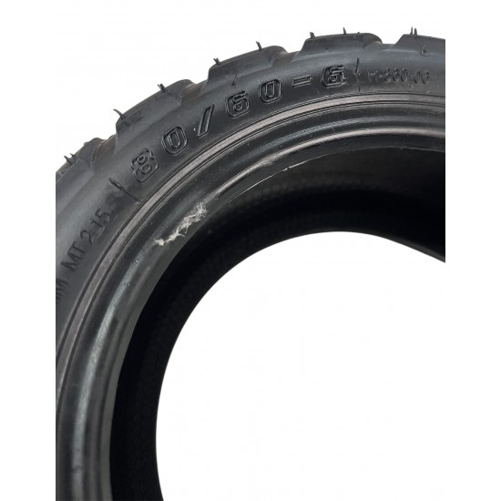 Dış Lastik Elektrikli Scooter (10) 80/60-6 Dubleks Chaoyang