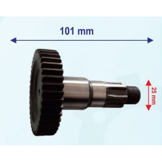 Mondial Au 200 Lx 200 Atv Şanzıman Çıkış Dişlisi Yivli 40 Diş