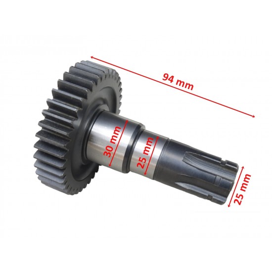 Atv 150 - 200 Şanzıman Çıkış Dişlisi Setli 40 Diş