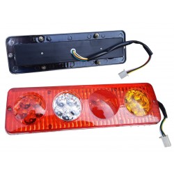 Elektrikli 3 Tekerlekli Kasalı Stop Sağ Sol Komple Led Model