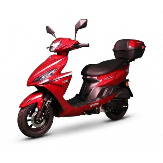 Kral Ares 50cc Scooter Motosiklet Kırmızı