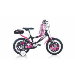 Bianchi Pink Magic 14 Jant Çocuk Bisikleti Fuşya - Siyah 22 Cm
